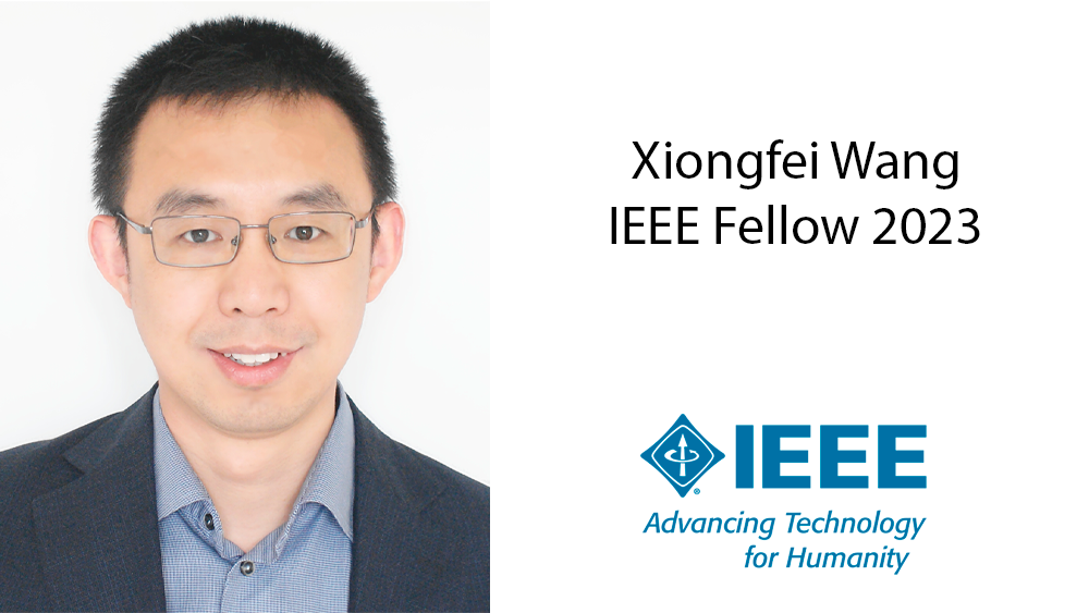 Professor Xiongfei Wang elevated to IEEE Fellow - Aalborg University