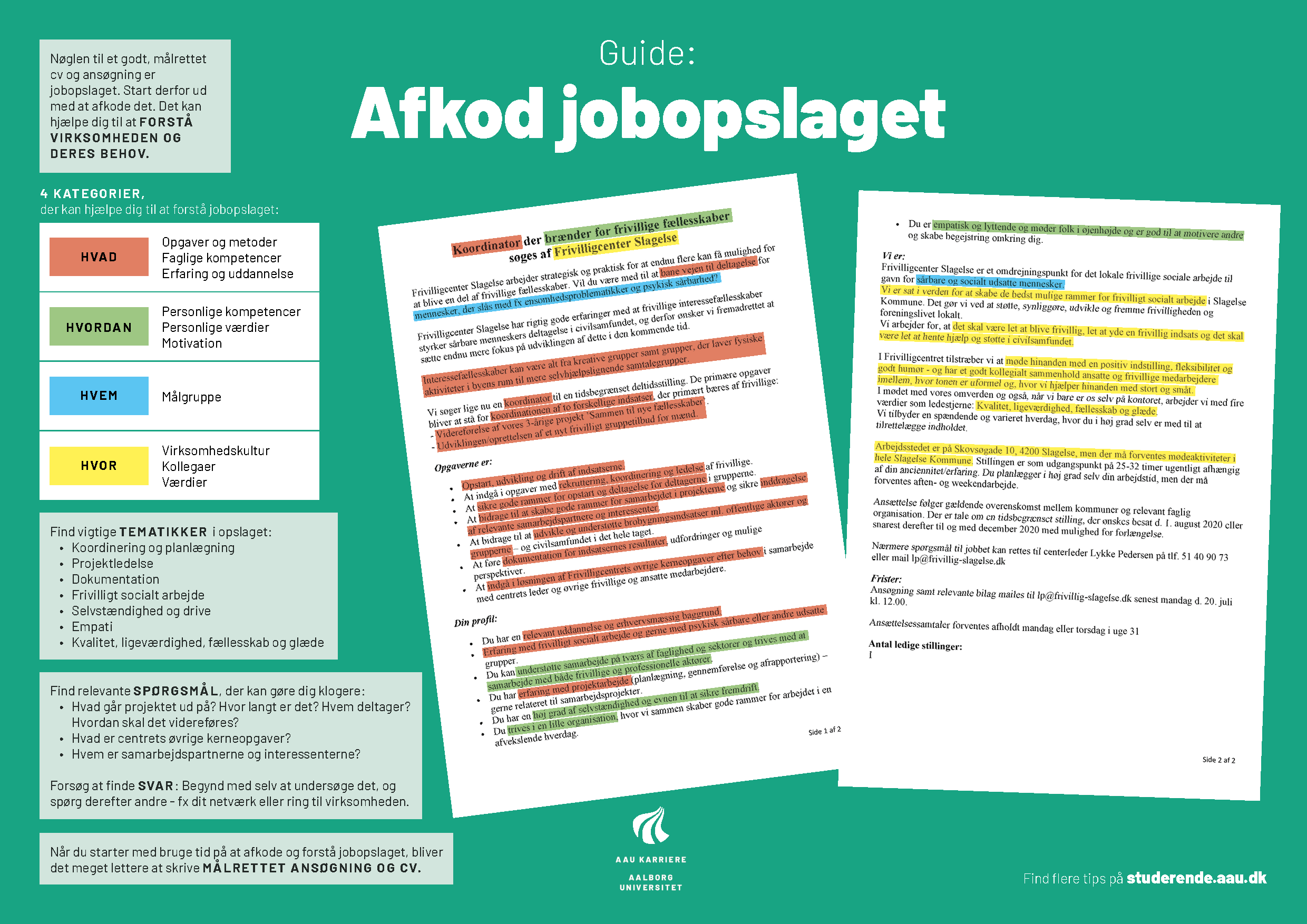 Produktion evne Opstå Hvor skal jeg lede efter job, studiejob og praktik? - Aalborg Universitet